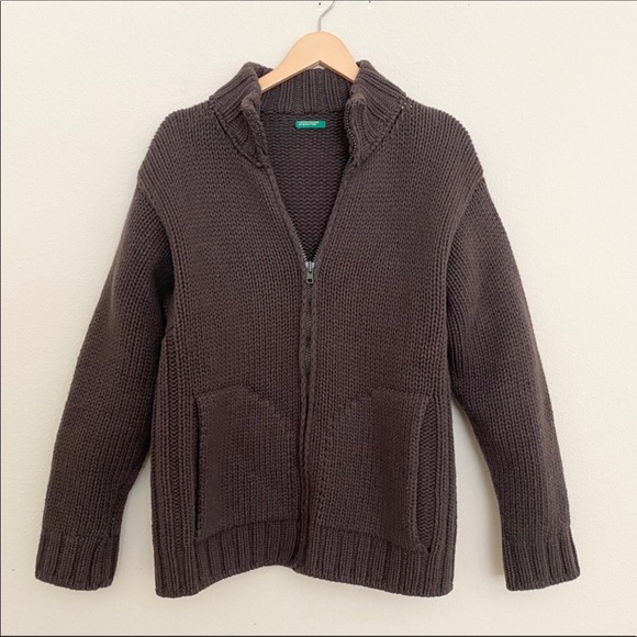 warm wool cardigan